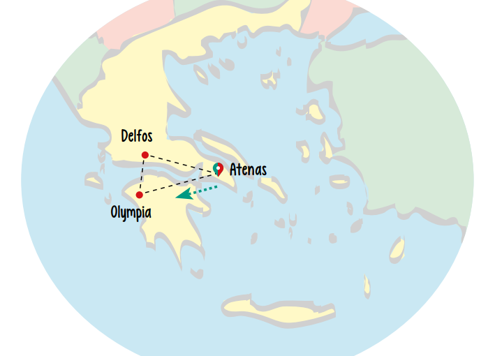 Tour de 6 días desde Atenas: Grecia clásica