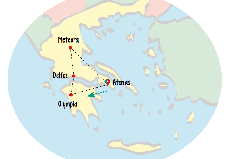Tour de 7 días desde Atenas: Grecia clásica y Meteora